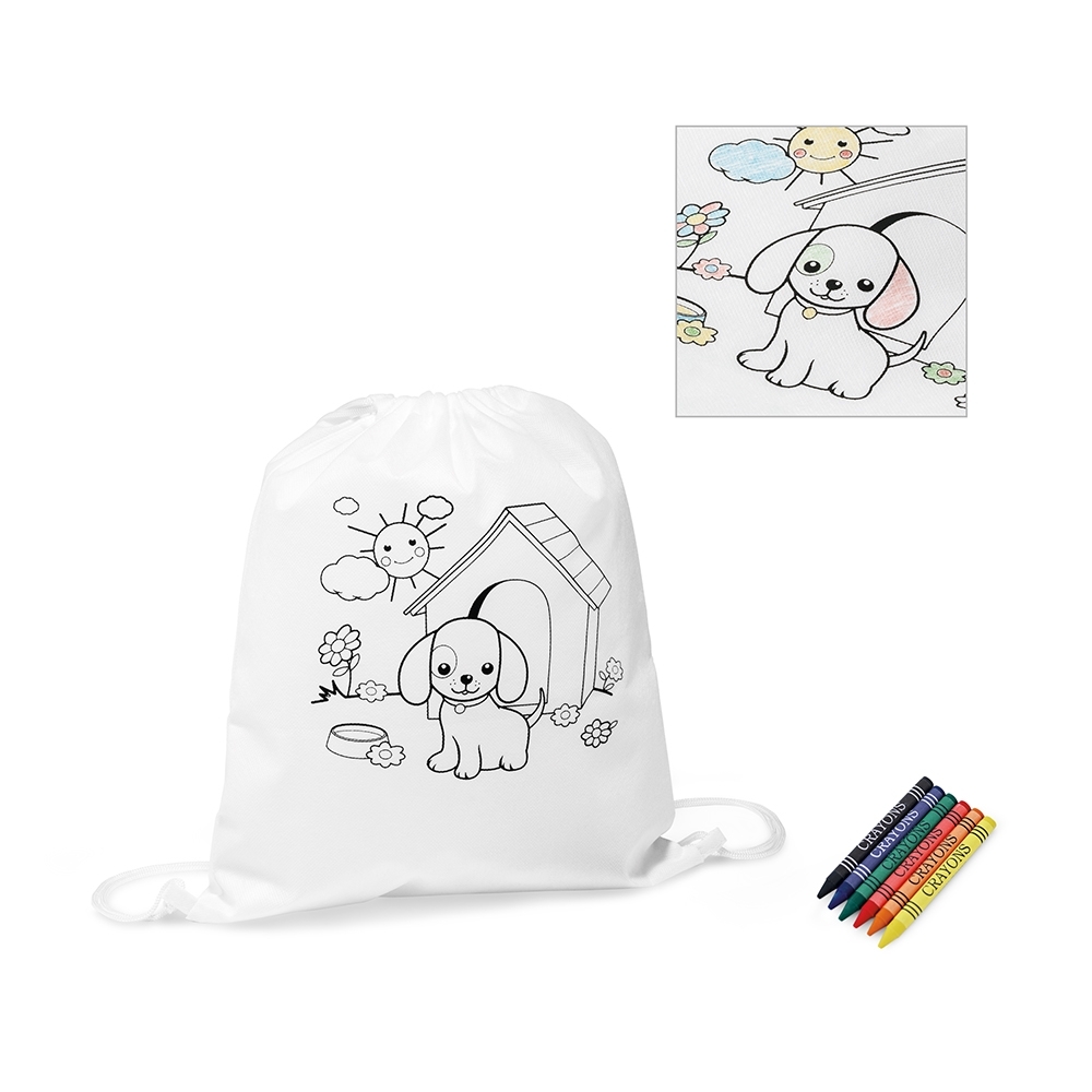 Sacochila para Colorir Personalizado