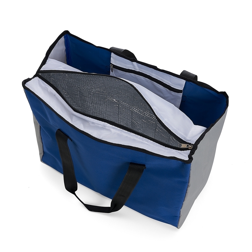 Sacola Poliéster 25L com Bolso Térmico Personalizado