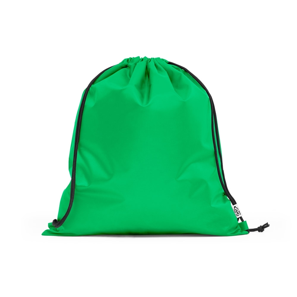 Sacola tipo mochila em rPET Personalizada