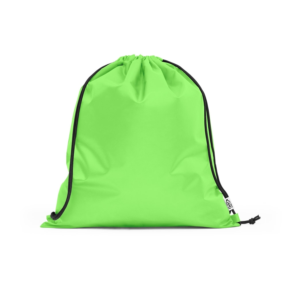 Sacola tipo mochila em rPET Personalizada
