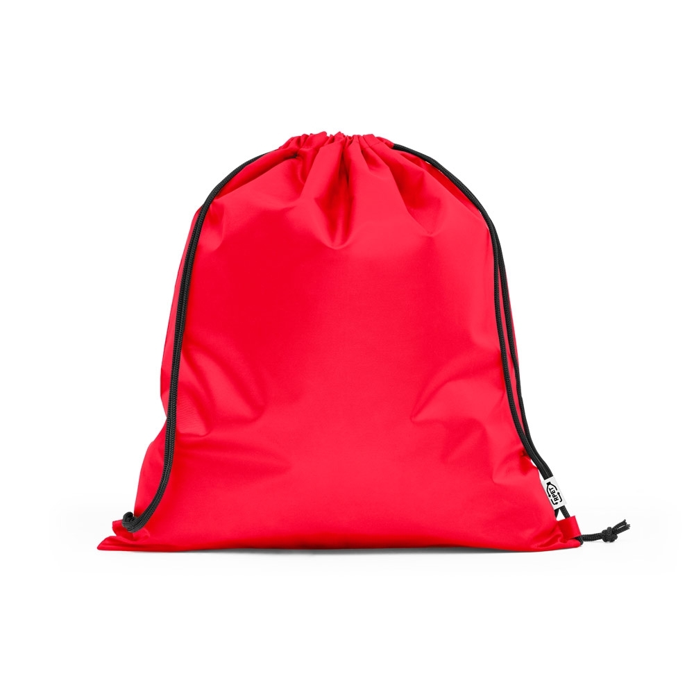 Sacola tipo mochila em rPET Personalizada