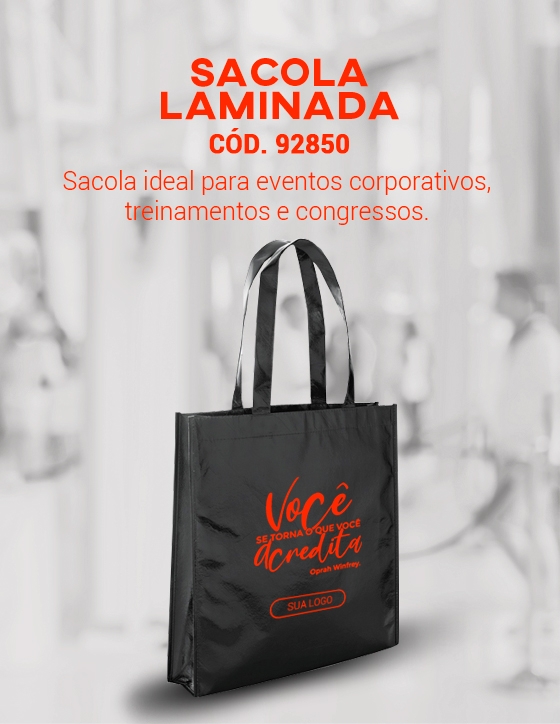 Sacola Non-woven Laminada Personalizada - 92850