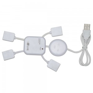 Hub Boneco com 4 Entradas USB Personalizado-12031