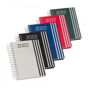 14627-Agenda Diária 2022 Wire-o Personalizada