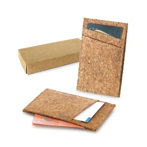 Porta cartões. Cortiça. Personalizado-93319
