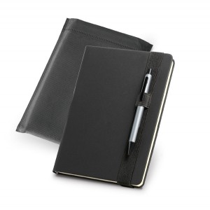 Caderno Capa Dura Couro Sintético Personalizado-93789