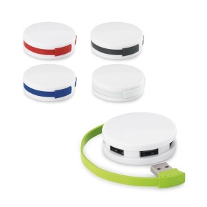 Hub USB 2.0. 4 portas. Personalizado-97357