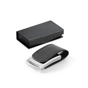 Pen Drive de Couro Sintético 8GB Personalizado-97525