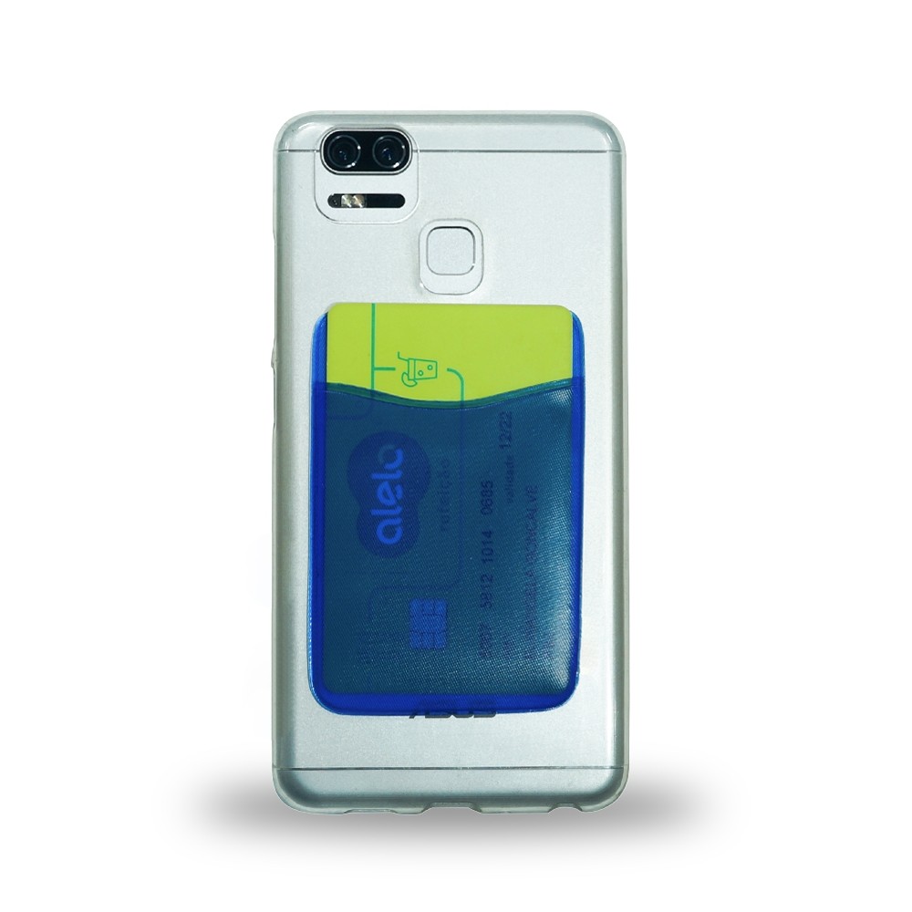 Adesivo Porta Cartão de PVC para Celular-13937