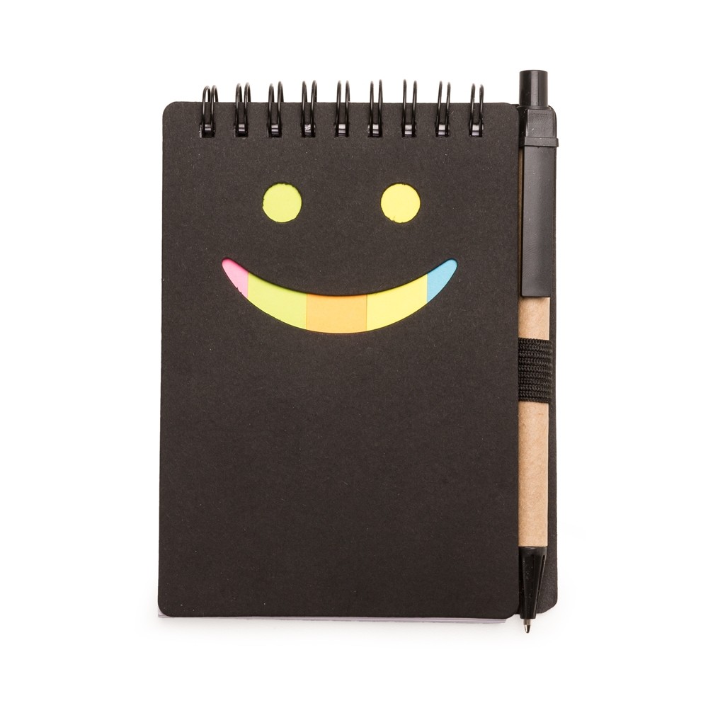 Bloco de Anotações com Post-it e Caneta Personalizado -13773