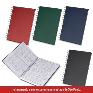 Caderno capa dura Percalux-Cad335