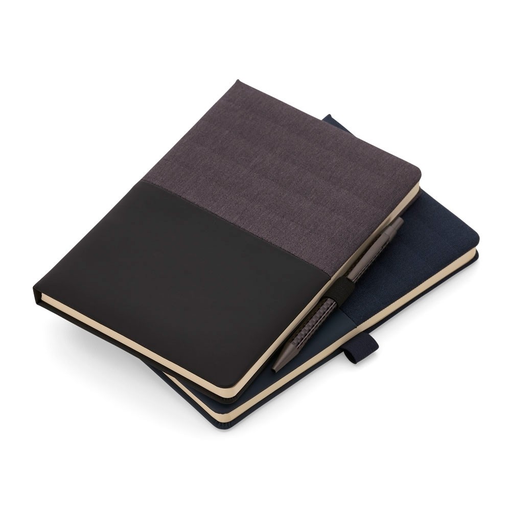 Caderno de anotações com suporte para caneta-CAD270
