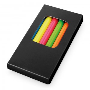 Caixa com 6 lápis de cor Personalizado-51767