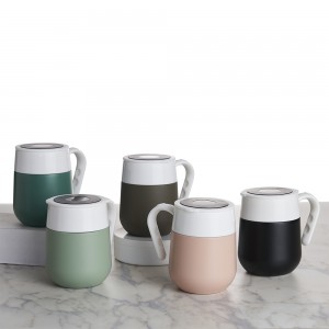 Caneca Térmica Inox 500ml com Display LED-18640