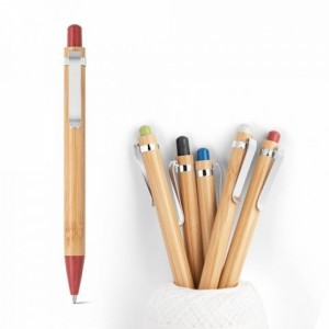 Caneta Bambu Personalizada-81014