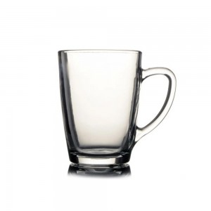 Caneca Reta de Vidro Personalizada-FV944