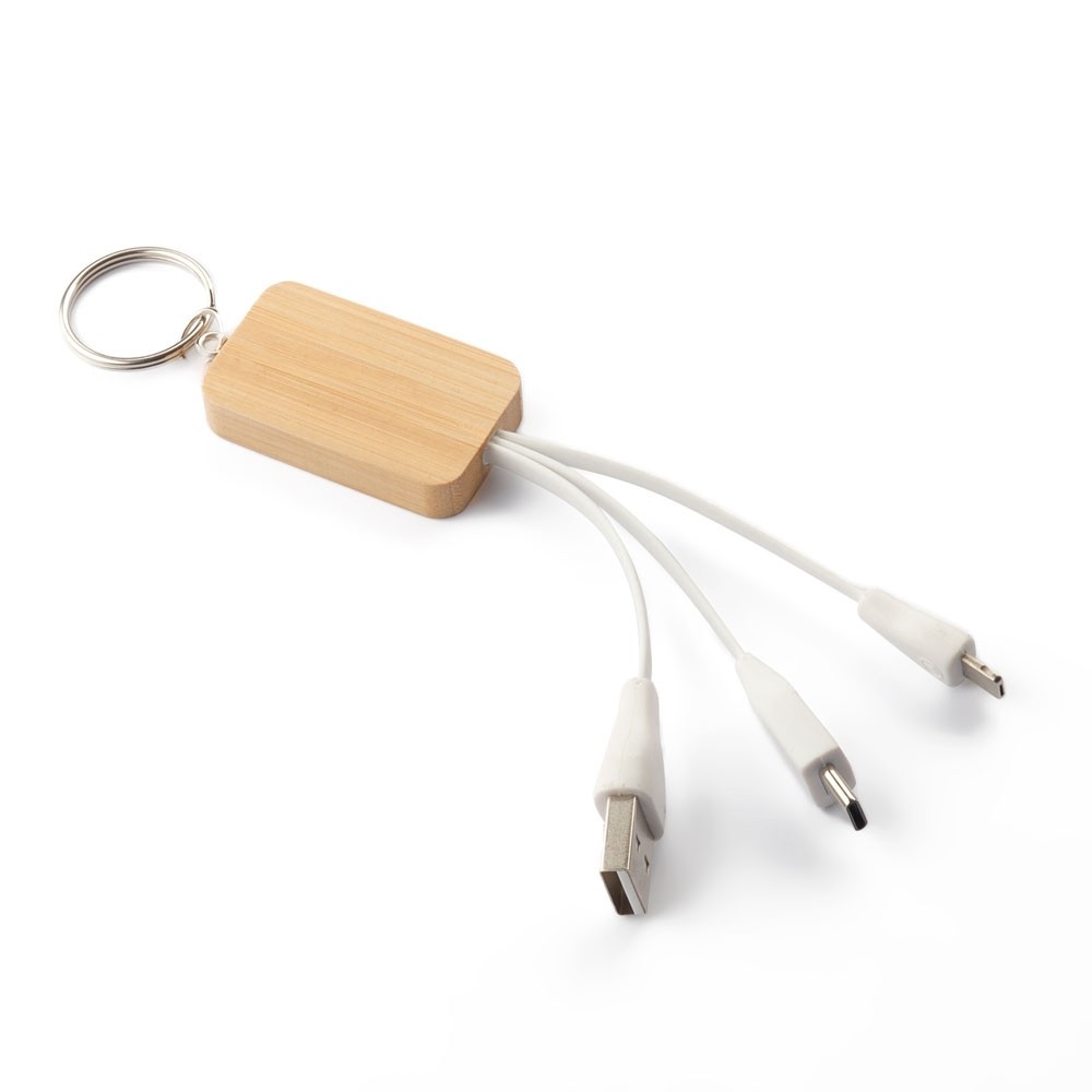 Chaveiro Bambu com adaptador-CH7000