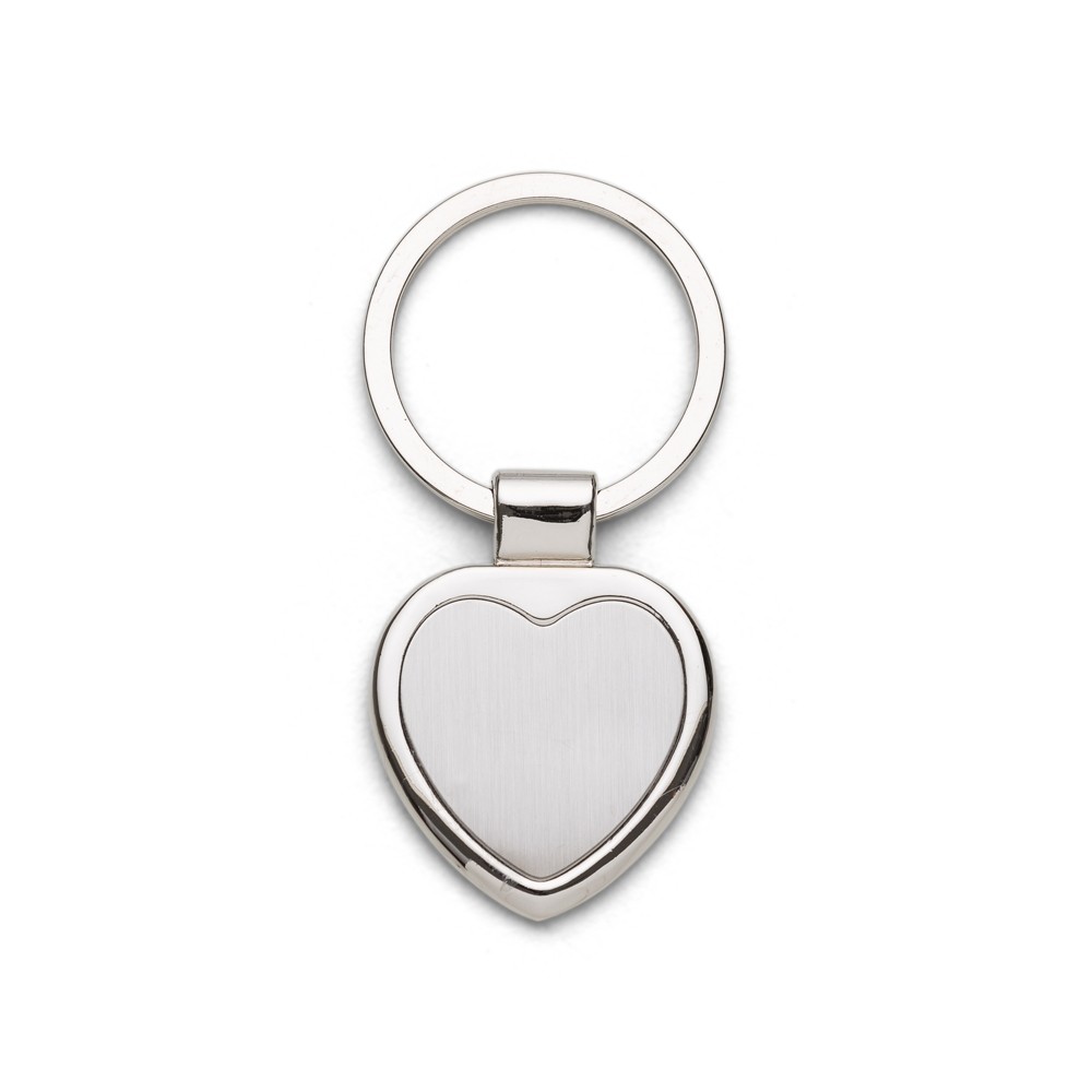 Chaveiro Metal Coração Personalizado-3194