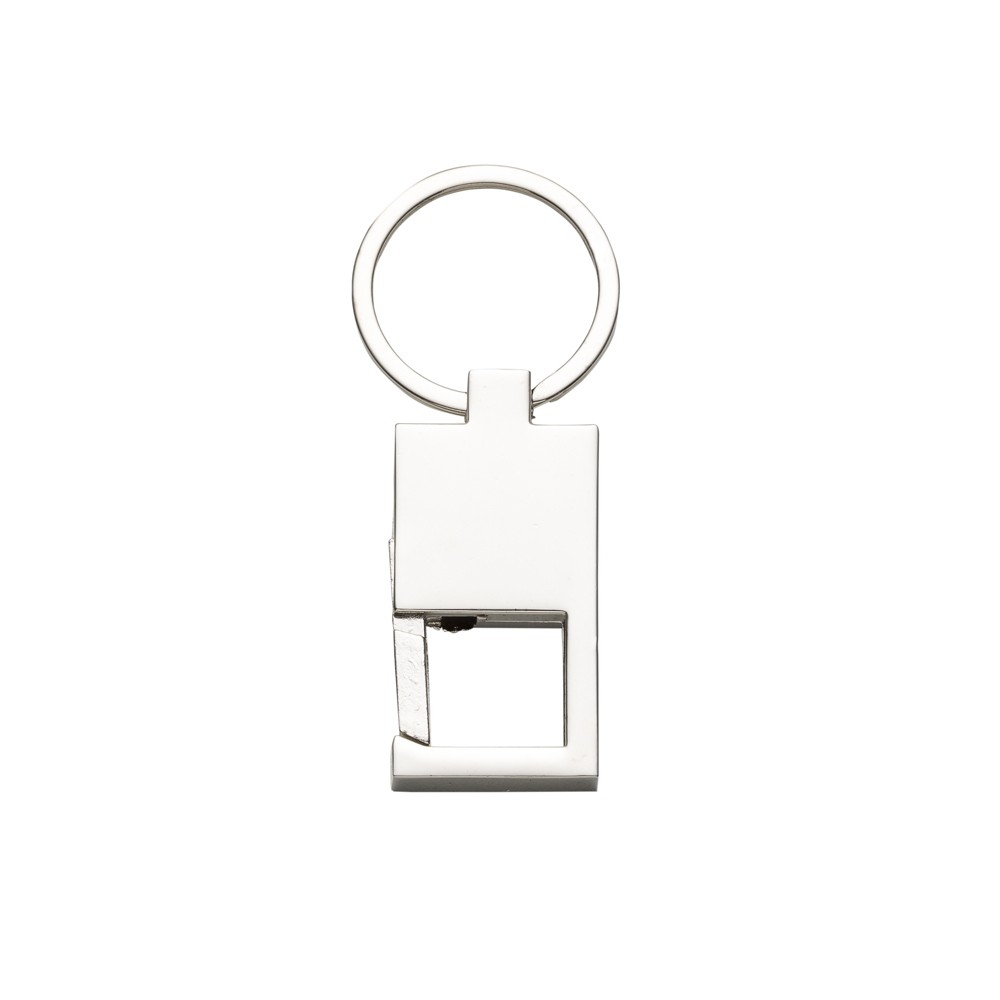 Chaveiro Metal Mosquetão Brilhante Personalizado -12191