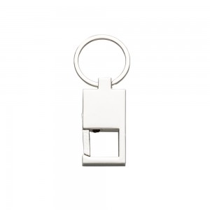 Chaveiro Metal Mosquetão Brilhante Personalizado -12191