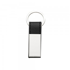 Chaveiro Metal com Couro Personalizado-10026
