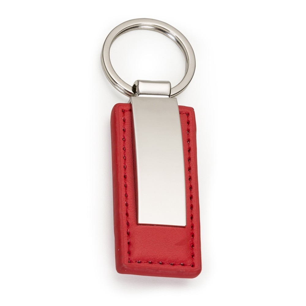 Chaveiro Metal com Couro Personalizado-13483