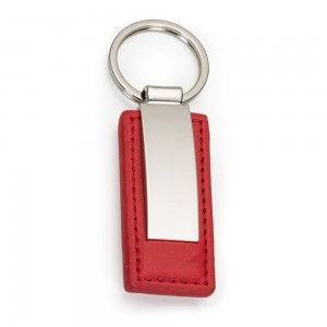 Chaveiro Metal com Couro Personalizado-13483