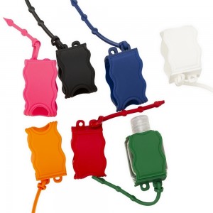 Chaveiro Porta Álcool Gel Personalizado-14478P
