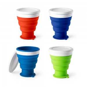 Copo de viagem dobrável 400 ml Personalizado-94695