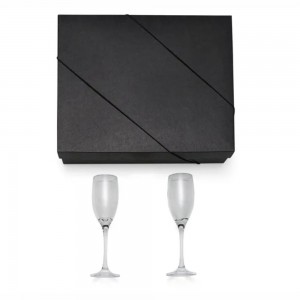 Jogo De Taças De Vidro P/ Champagne -KT-9026F
