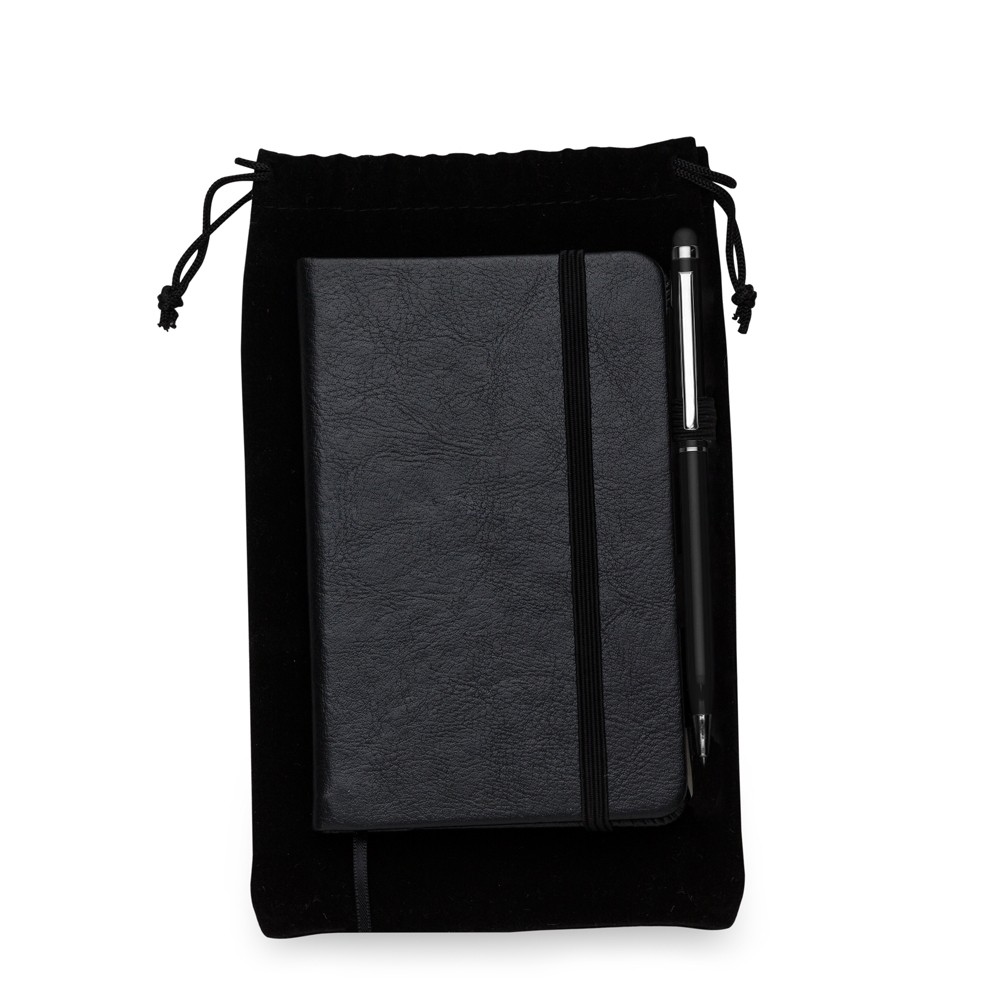 Kit Caderneta tipo Moleskine Personalizado-13385