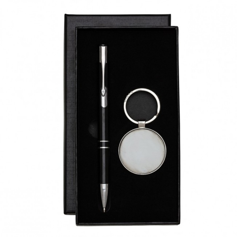 Kit Caneta e Chaveiro Personalizado -14159