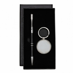 Kit Caneta e Chaveiro Personalizado -14159