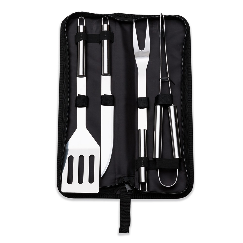 Kit Churrasco Com 4 Peças Personalizado-7444