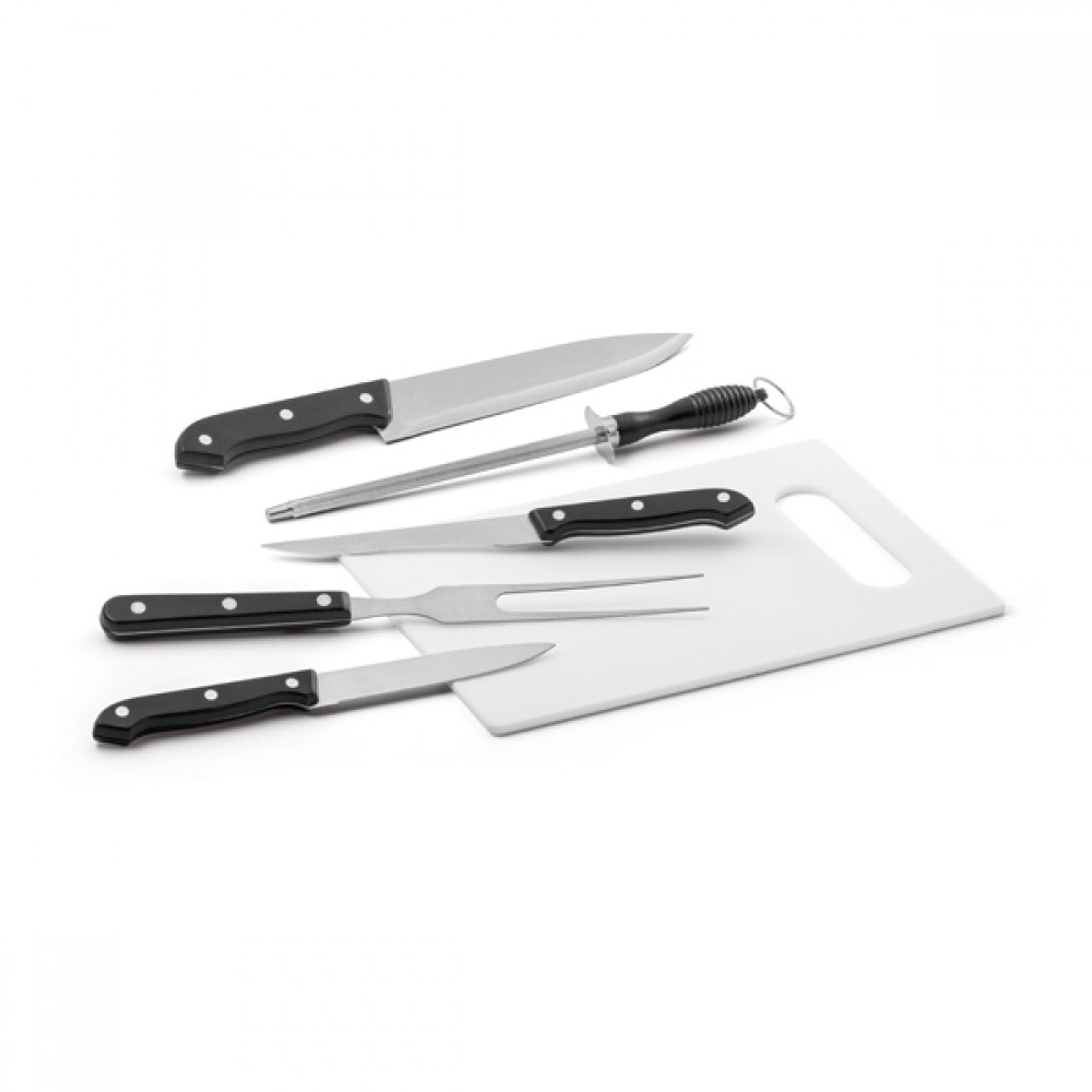 Kit Churrasco Aço Inox e Tábua Personalizados-94144