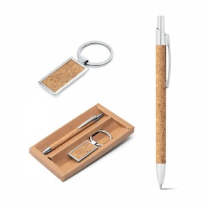 Kit Esferográfica e Chaveiro Personalizado-93324