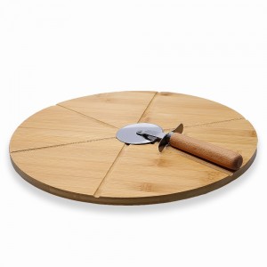 Kit Pizza com tábua e cortador-KP0025