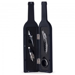 Kit Vinho Garrafa 4 peças Personalizado-12384