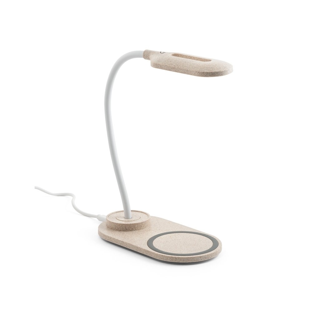 Luminária de mesa com carregador wireless Personalizado-58517