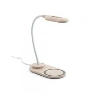 Luminária de mesa com carregador wireless Personalizado-58517