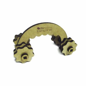 MASSAGEADOR CARRINHO DE MDF-PBMC