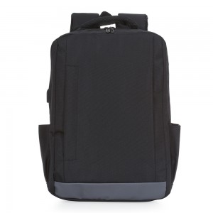 Mochila de Nylon USB Personalizada-03034