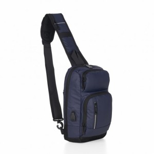 Mochila de Ombro USB Anti-Furto-04059