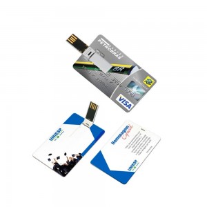 Pen Drive Personalizado em formato de Cartão Personalizado -12098