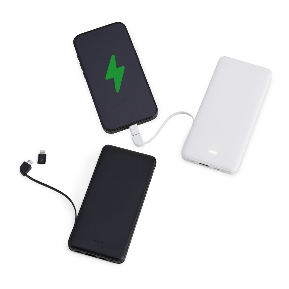Power Bank 10.000mAh com Indicador LED-06005