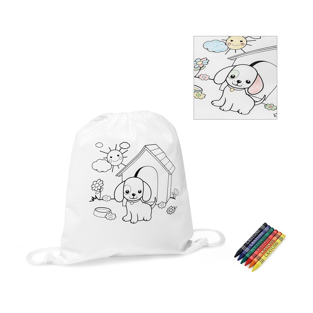Sacochila para Colorir Personalizado-52619