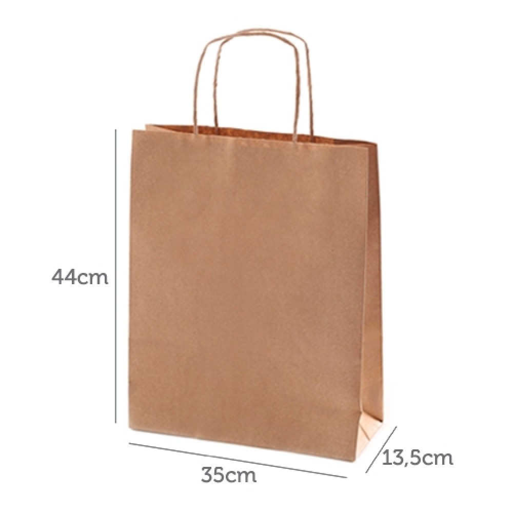 Sacola Papel Kraft Personalizado-S07K