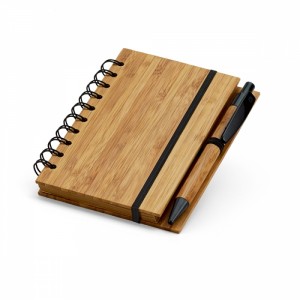 Caderno De Bambu Personalizado-93486