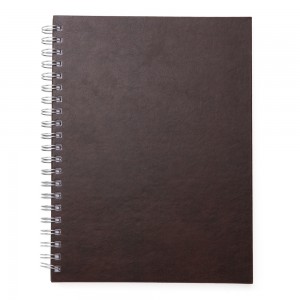 Caderno de Couro Sintético Personalizado -13603